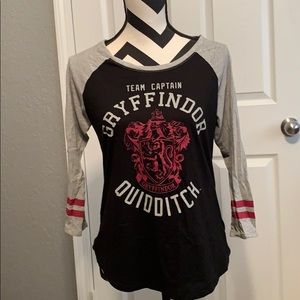 Gryffindoor Quidditch baseball T